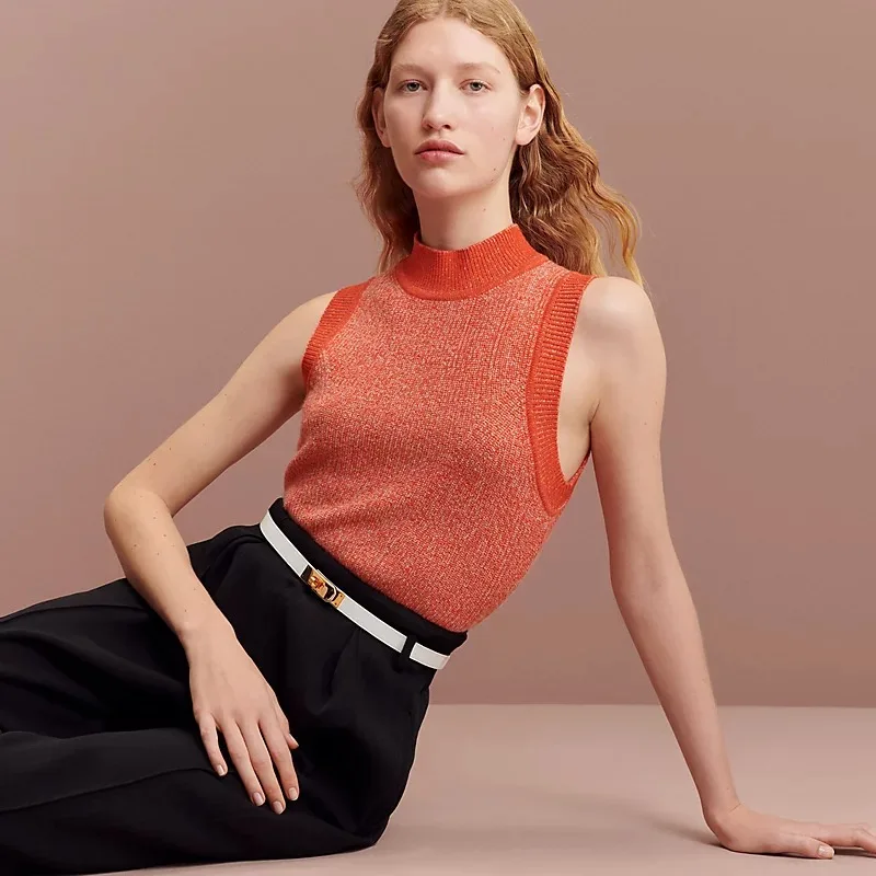 Hermes Kelly 18 Belt Blanc - Image 2