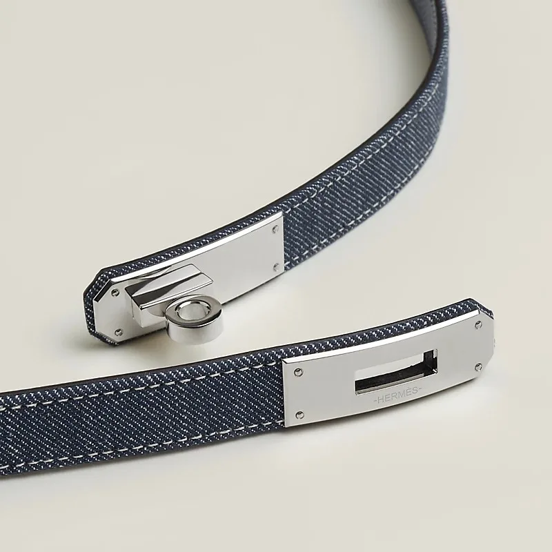 Hermes Kelly Jean 18 Belt Bleu Navy - Image 3