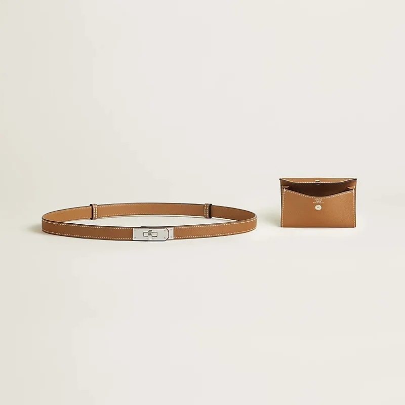Hermes Kelly Pocket 18 Belt Brown - Image 3