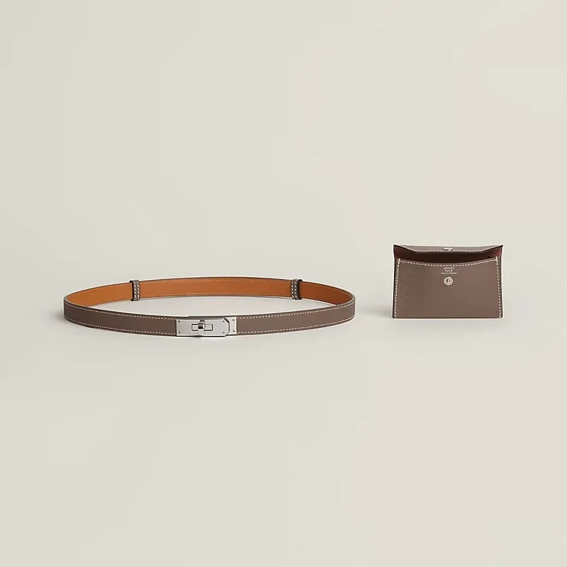 Hermes Kelly Pocket 18 Belt Étoupe - Image 3