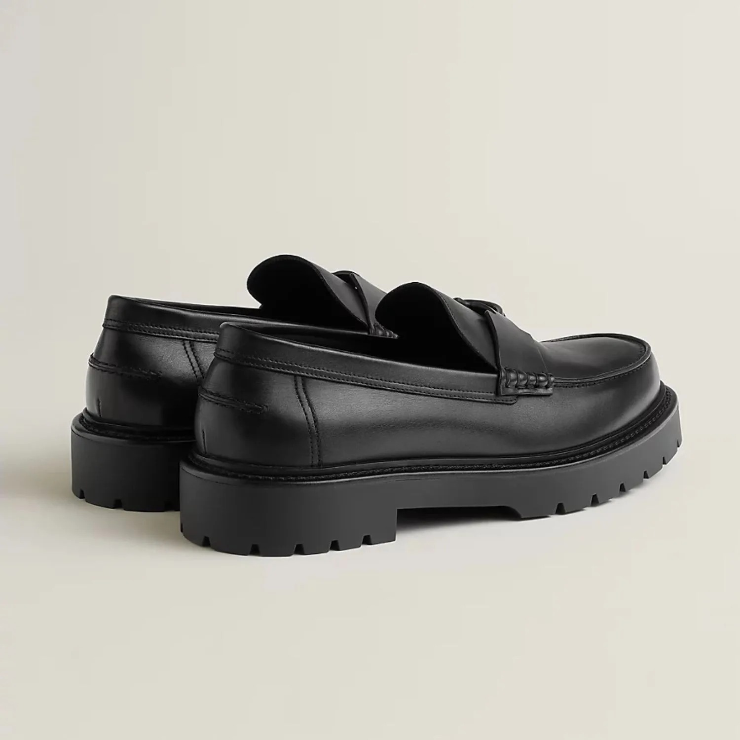 Alternative view of Hermes Klement Loafers Noir
