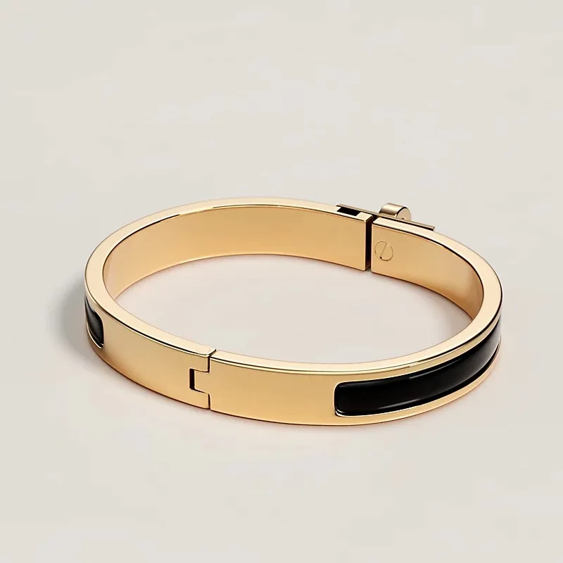 Hermes Mini Clic Kelly Bracelet Noir 01PM - Image 3