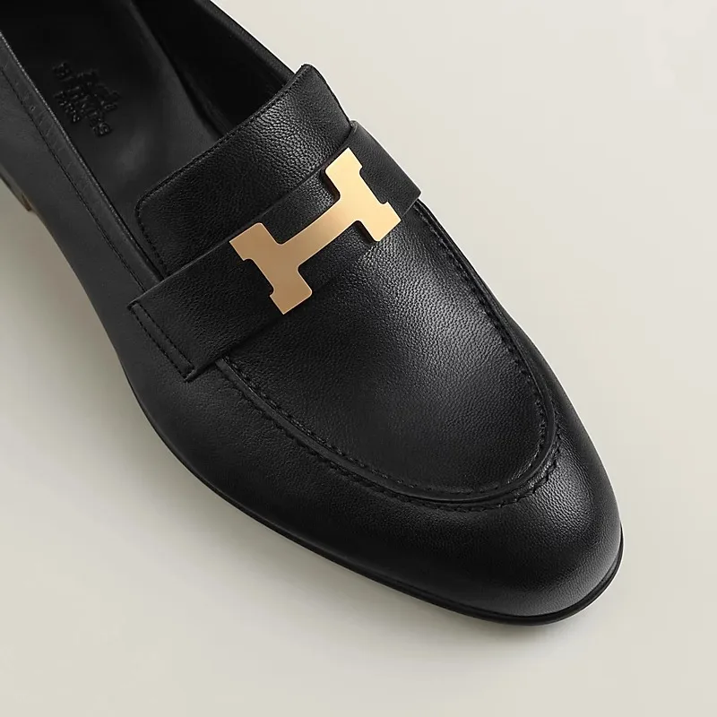 Hermes Paris Loafers Black - Image 5