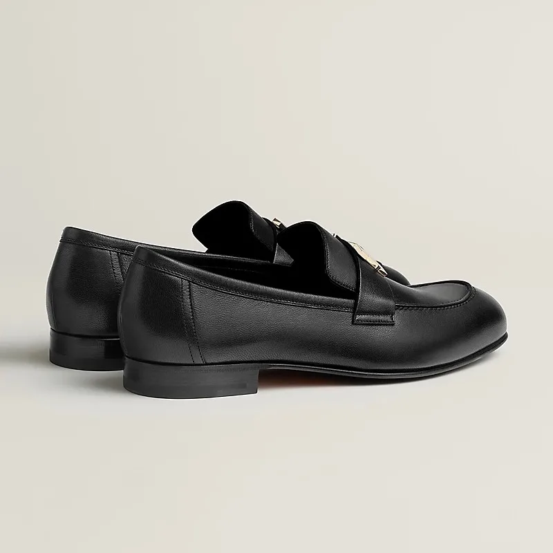 Hermes Paris Loafers Black - Image 3