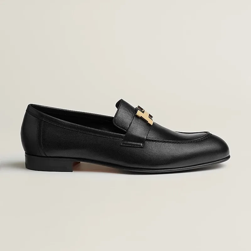 Hermes Paris Loafers Black - Image 4