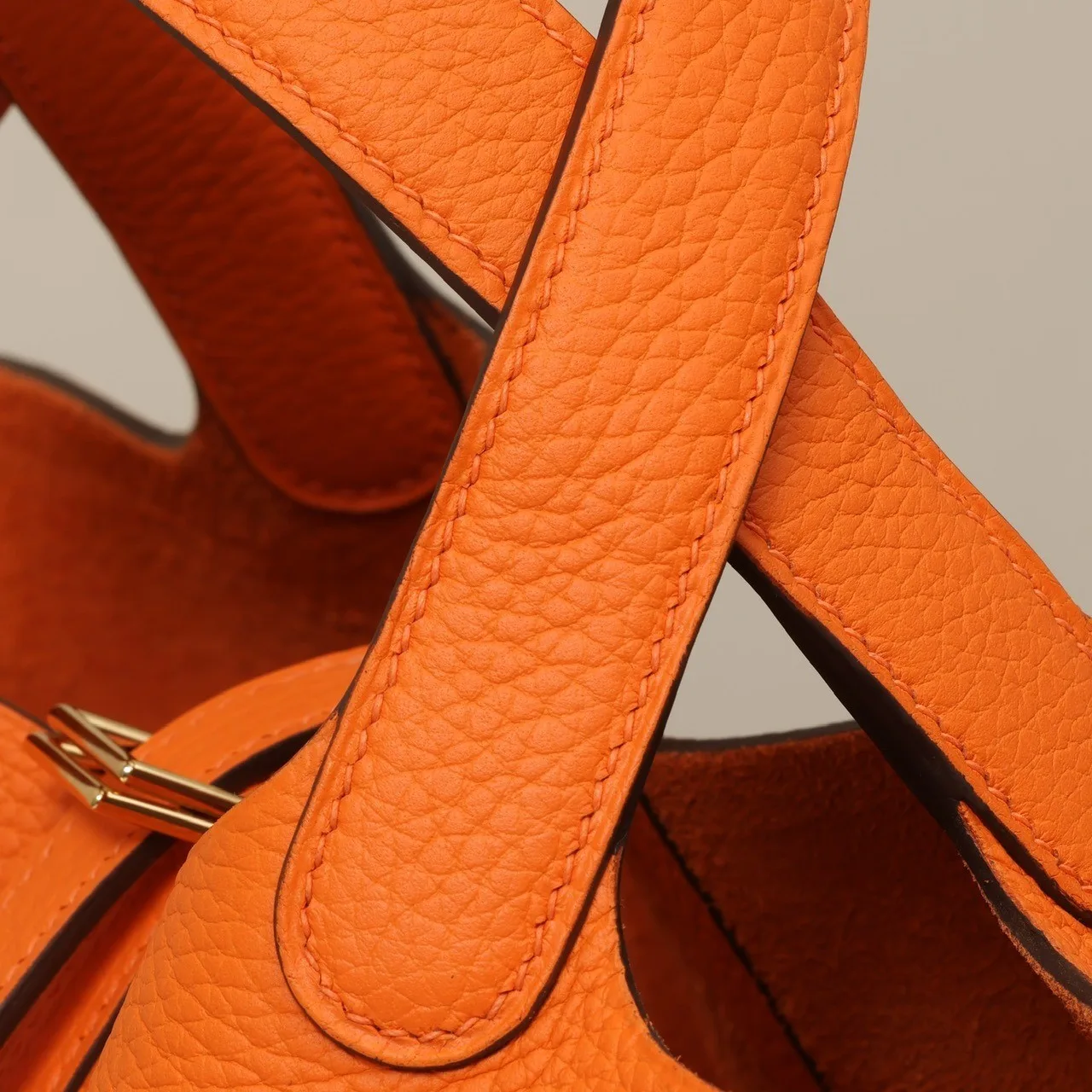 Hermes Picotin Lock 18 Bag Orange / - Image 9