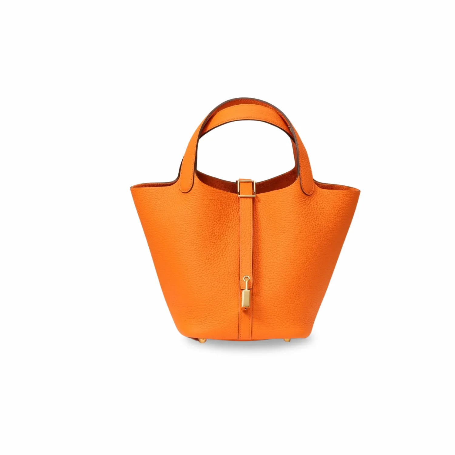 Hermes Picotin Lock 18 Bag Orange /