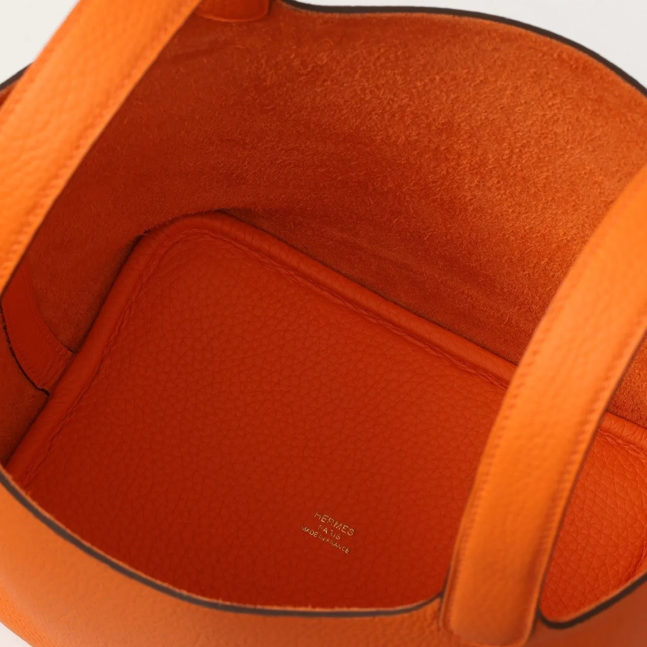 Hermes Picotin Lock 18 Bag Orange / - Image 8
