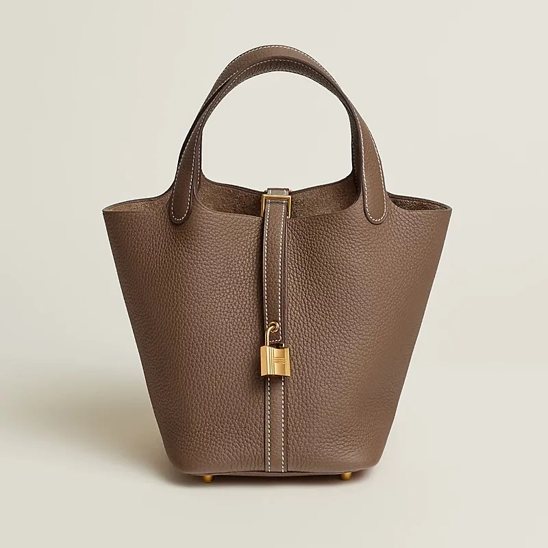 Hermes Picotin Lock 18 Bag Brown / - Image 2