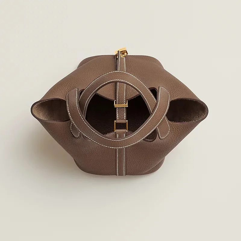 Hermes Picotin Lock 18 Bag Brown / - Image 4