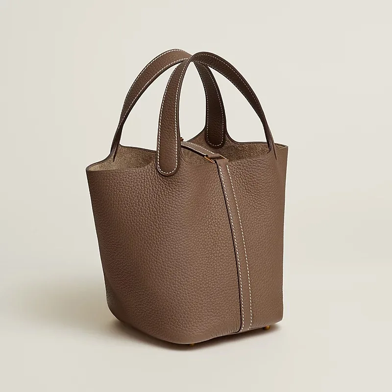 Hermes Picotin Lock 18 Bag Brown / - Image 5