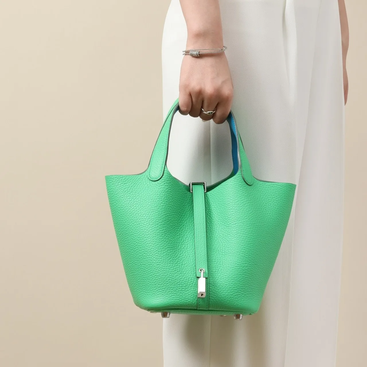 Hermes Picotin Lock 18 Bag Green / - Image 2