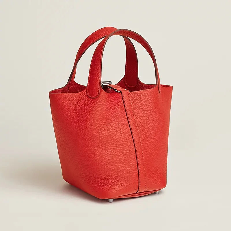 Hermes Picotin Lock 18 Bag Orange Field / - Image 4
