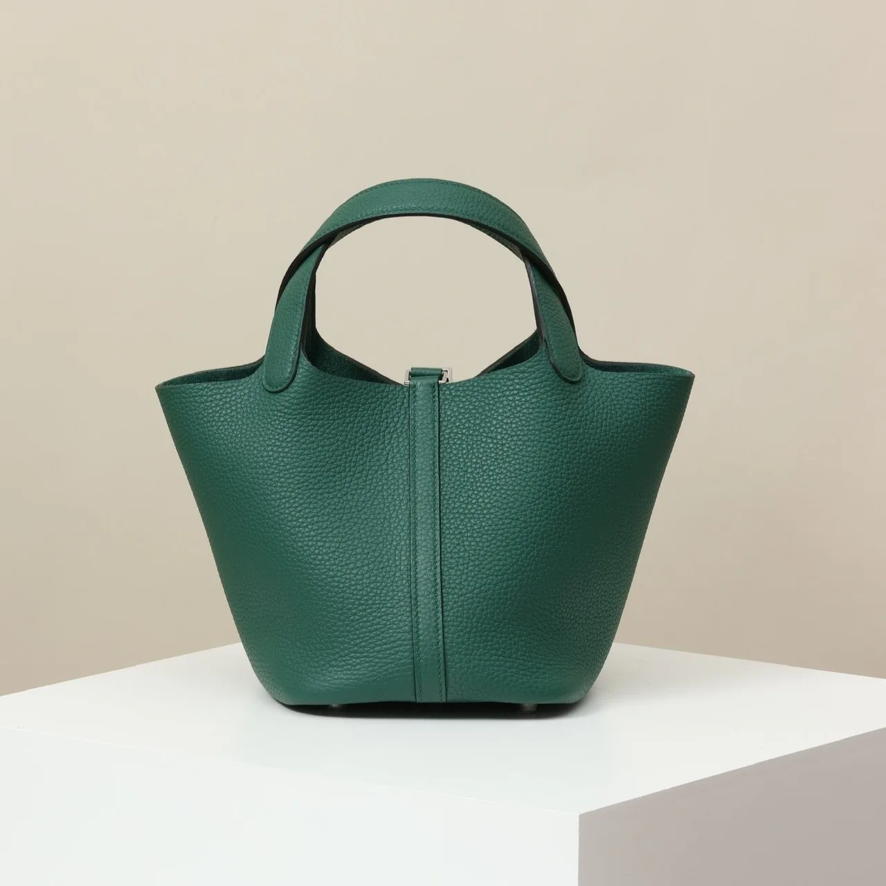 Hermes Picotin Lock 18 Bag Peacock Green / - Image 5