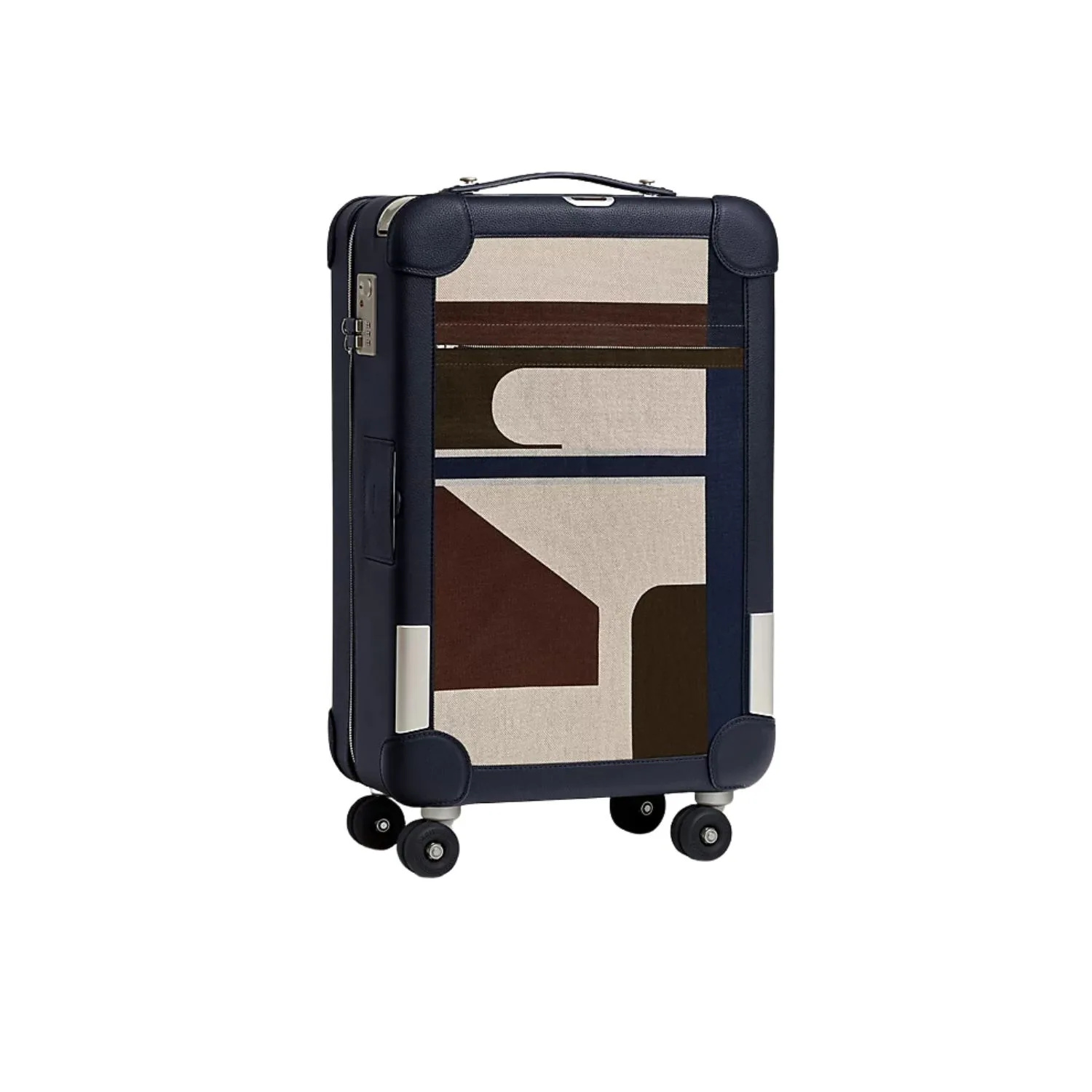 Hermes R.M.S Cabin Suitcase Blue Indigo / - Image 3