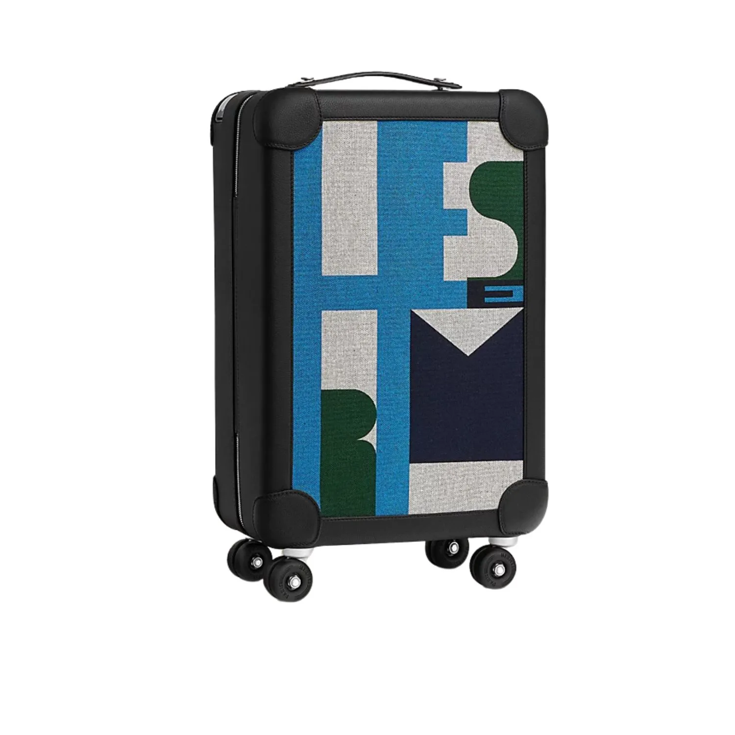 Hermes R.M.S Cabin Suitcase Blue Noir / - Image 3