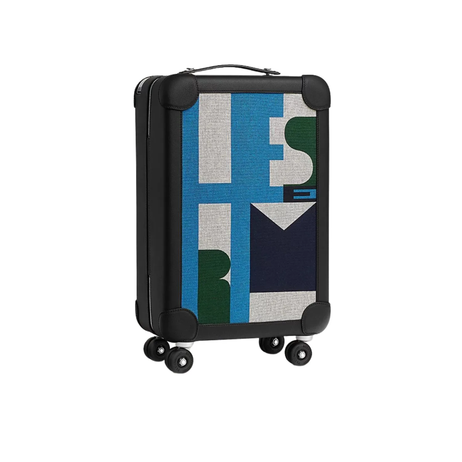 Hermes R.M.S Cabin Suitcase Blue Noir / - Image 6
