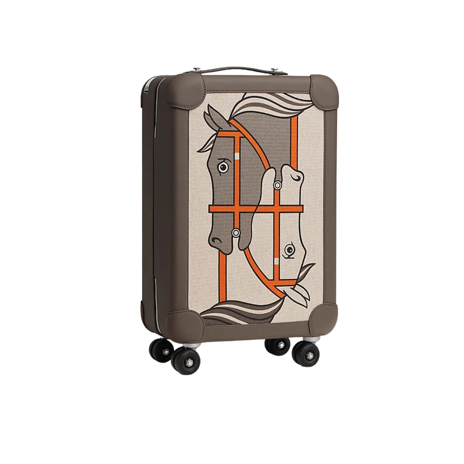 Alternative view of Hermes R.M.S Cabin Suitcase Beige/Noir /