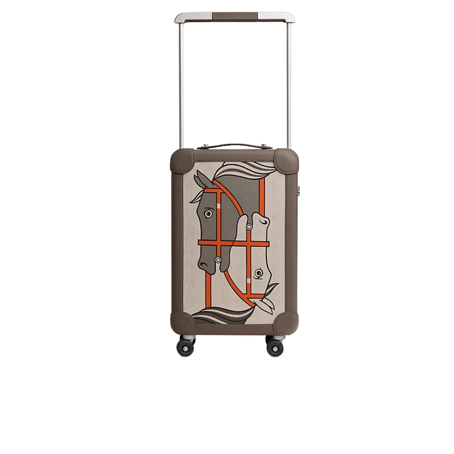 Hermes R.M.S Cabin Suitcase Beige/Noir / - Image 4