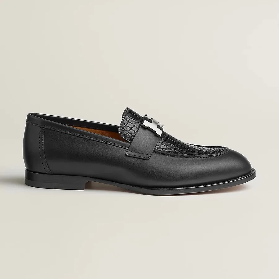 Alternative view of Hermes Honoer Loafers Black