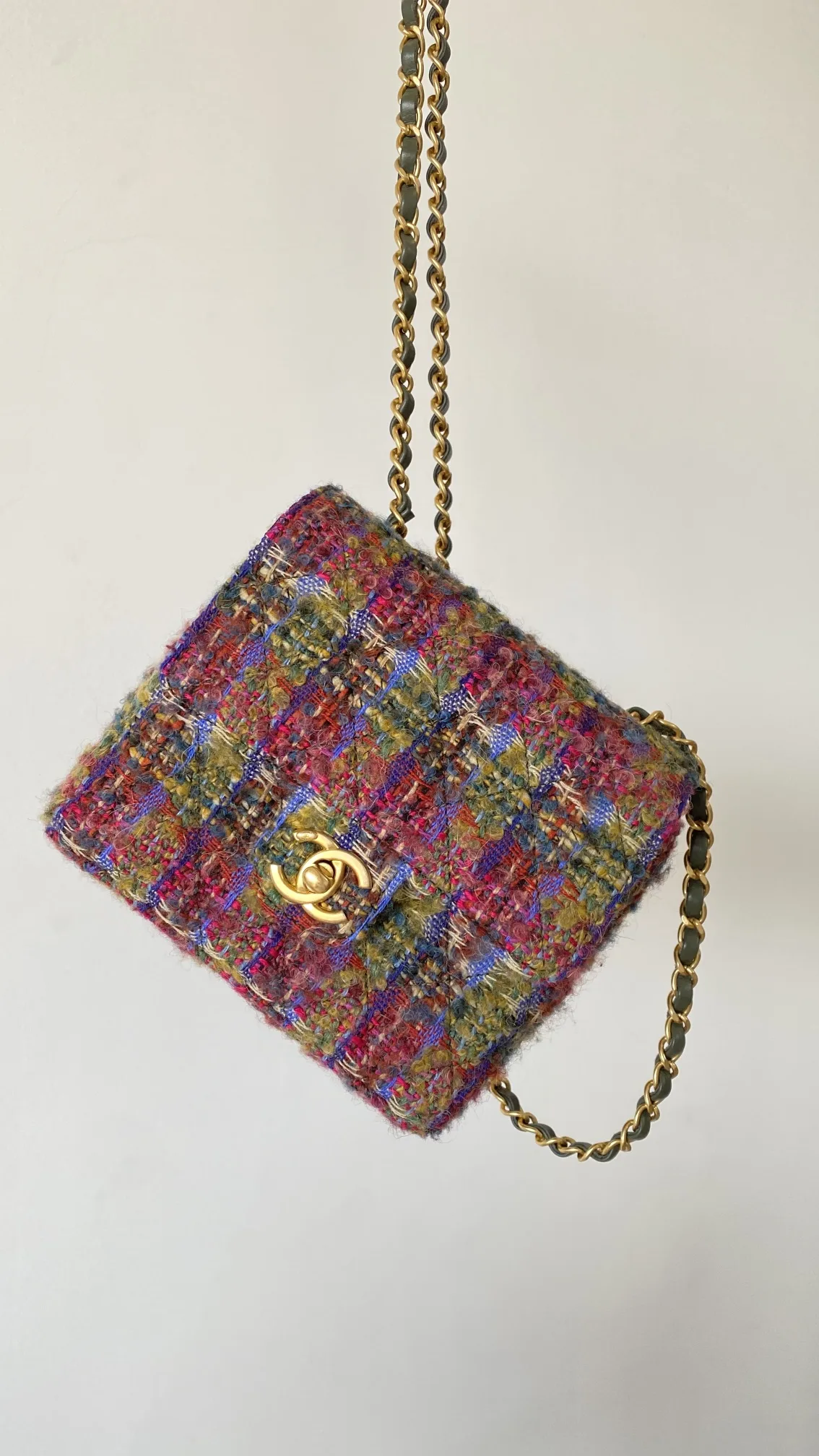 Alternative view of Chanel Classic Flap Bag Mini Crossbody / Pink Gold Hardware