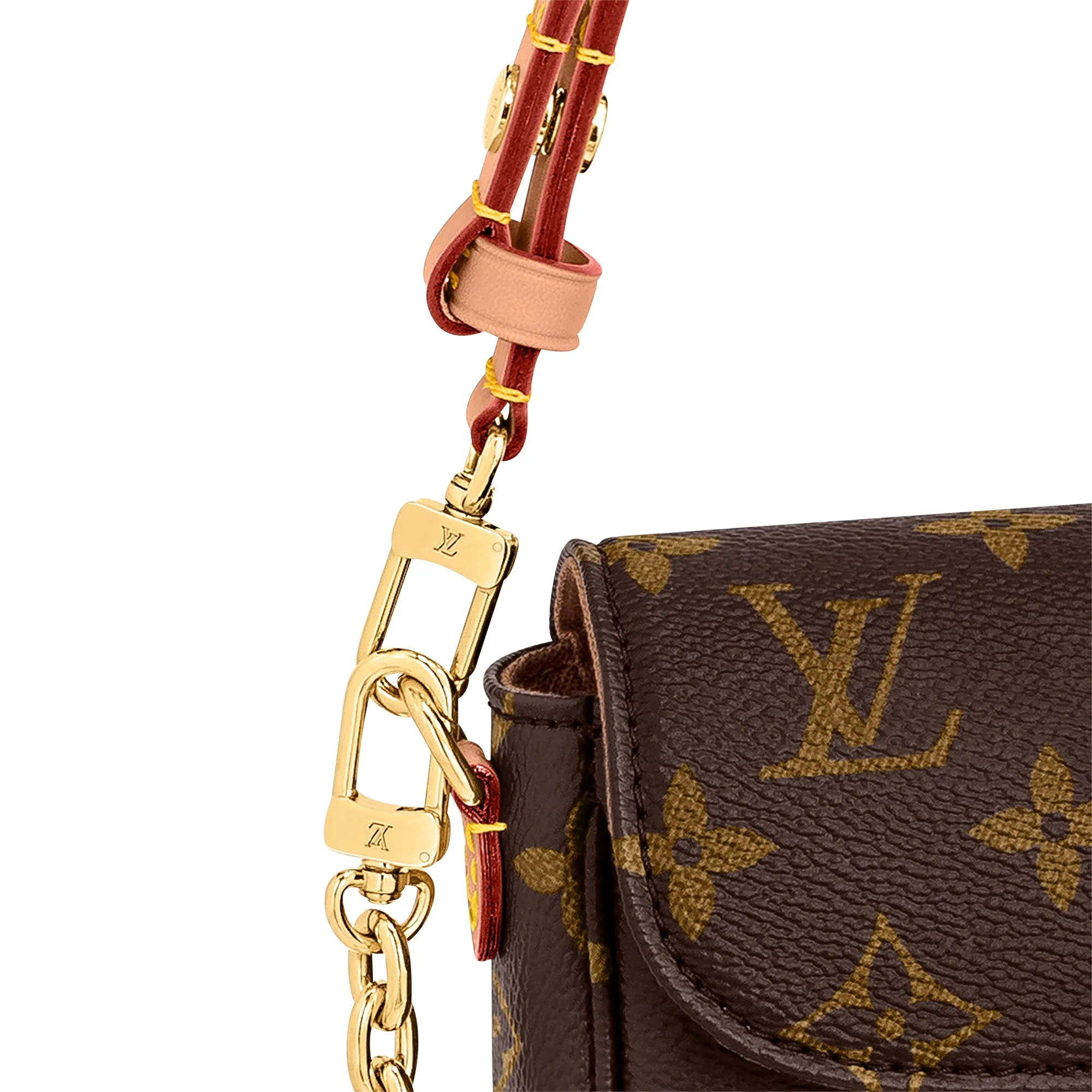 Louis Vuitton Wallet on Chain Ivy Brown 9,/23 - Image 6