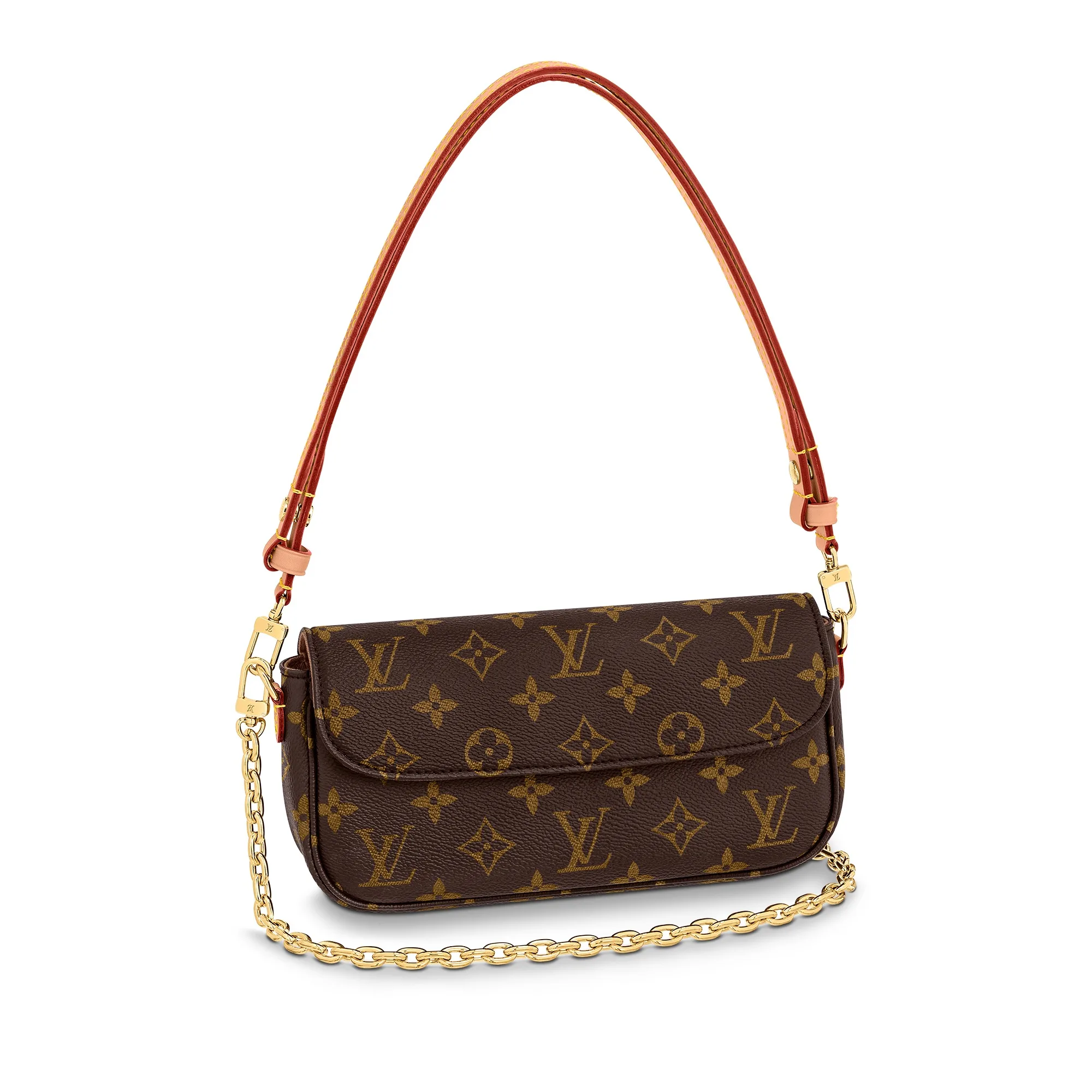 Alternative view of Louis Vuitton Wallet on Chain Ivy Brown 9,/23