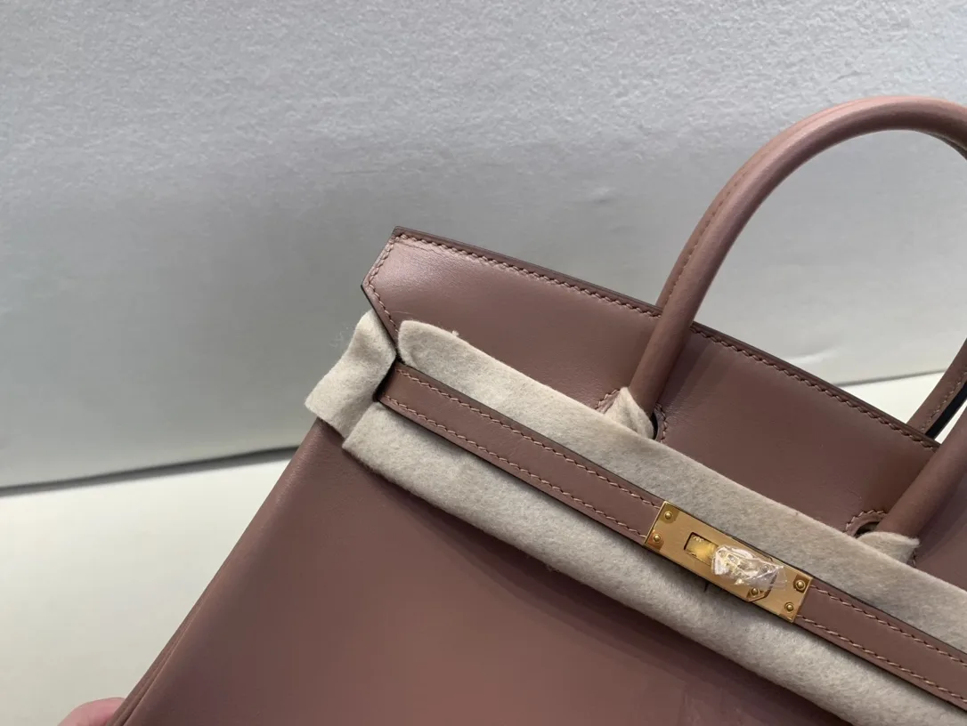 Hermes Birkin 25 Beton Swift Bordeaux / - Image 5