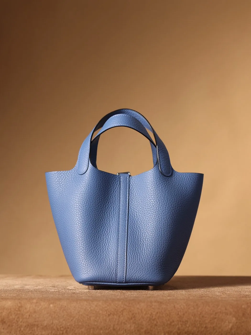 Hermes Picotin Lock 18 Blue Bag - Image 4