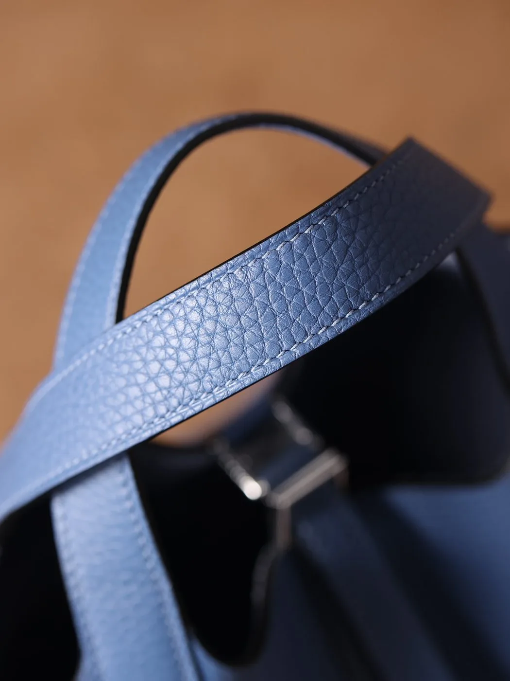Alternative view of Hermes Picotin Lock 18 Blue Bag