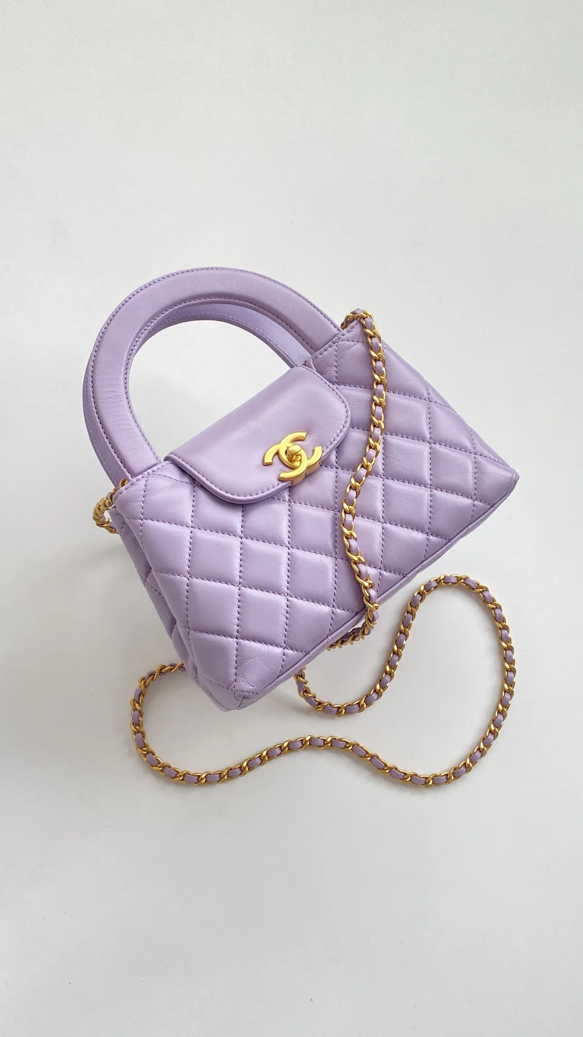 Chanel Kelly Bag Purple / - Image 6