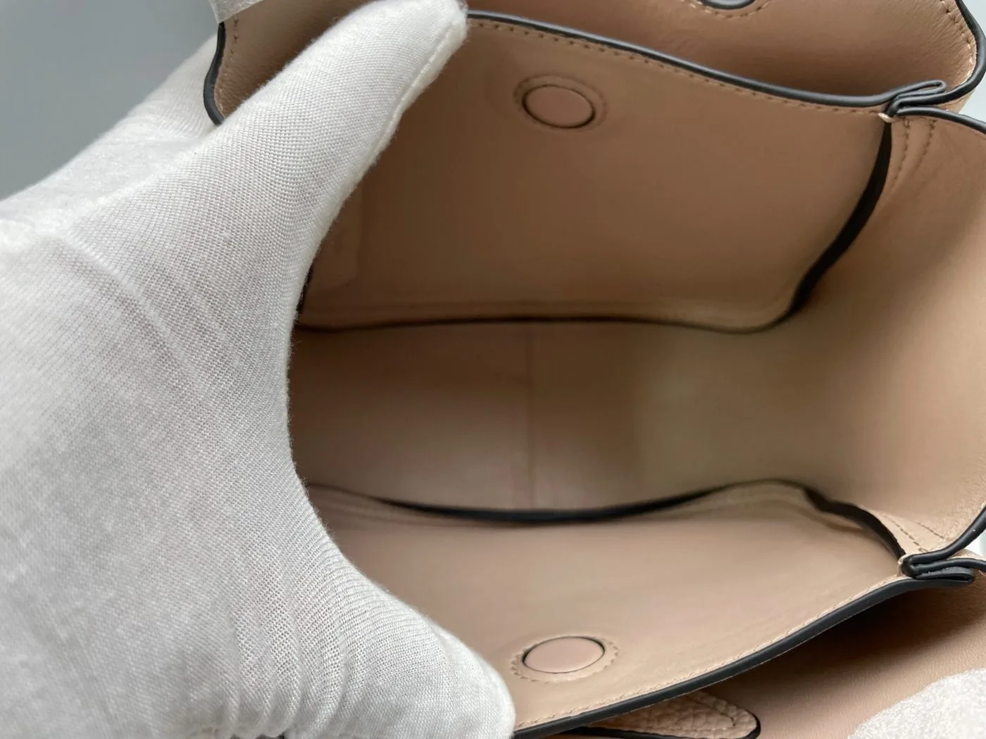 Alternative view of Prada Mini Tote Beige