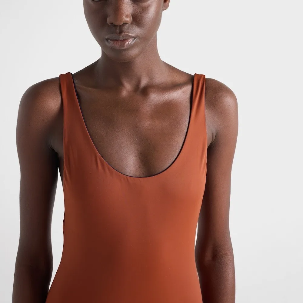 Prada One-piece Swimsuit Blue/Rust 70258_16UL_F0TBB_S_OOO - Image 4
