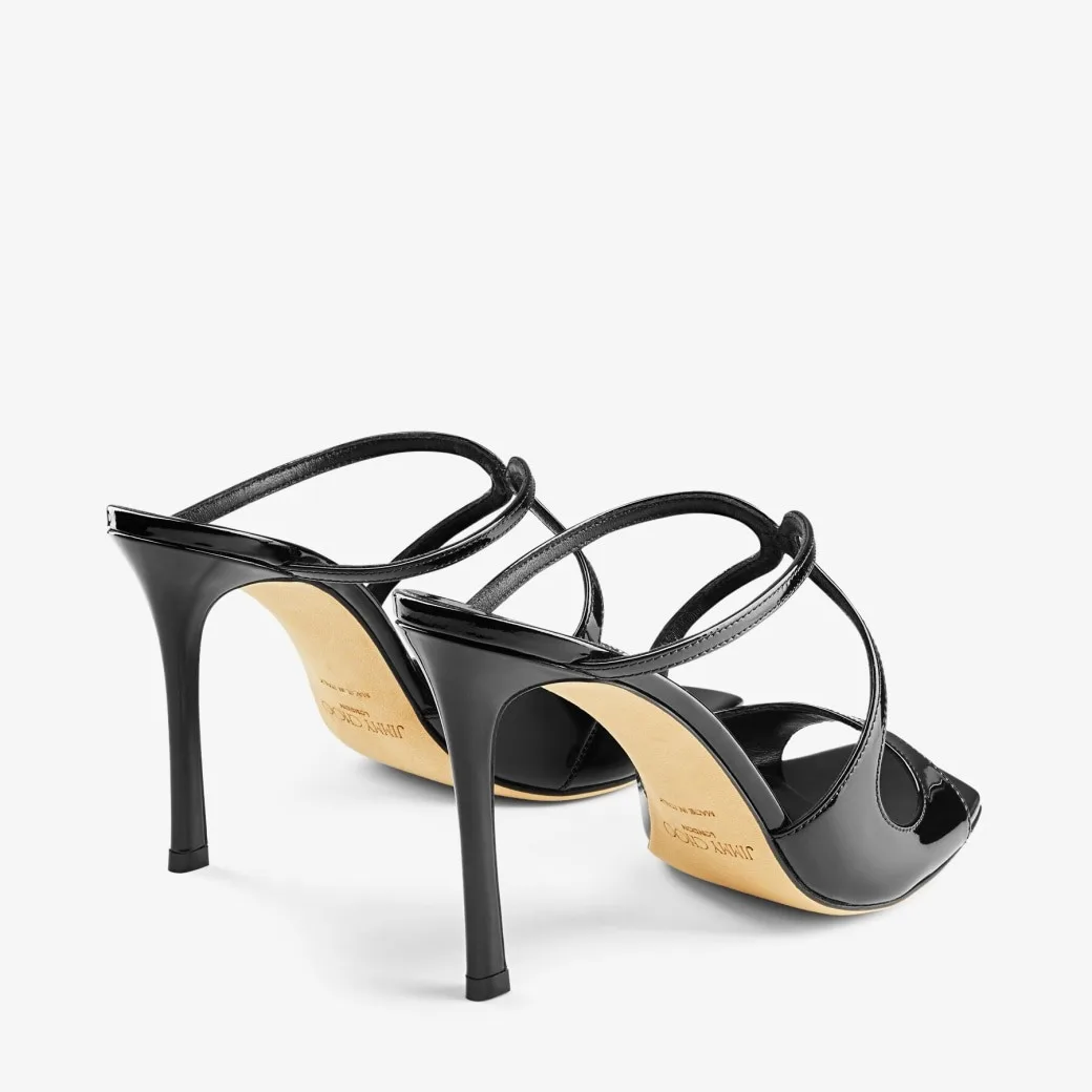 Alternative view of Jimmy Choo Anise 95 Black ANISE95PAT