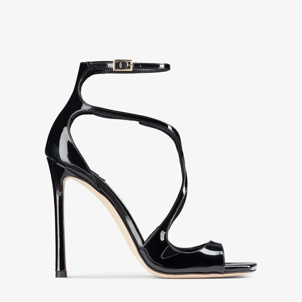 Alternative view of Jimmy Choo Azia 110 Black AZIA110PAT