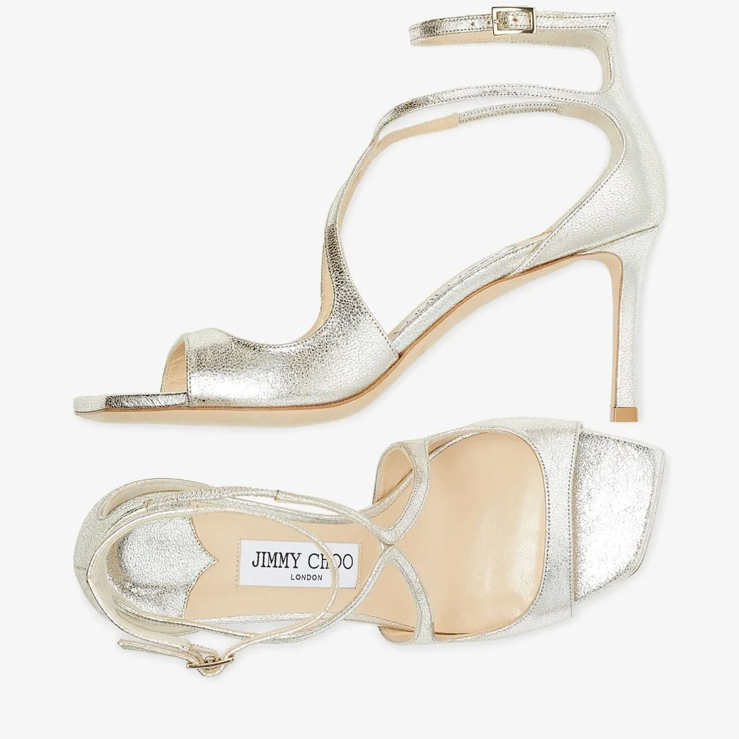 Jimmy Choo Azia 75 Champagne AZIA75GLE - Image 4