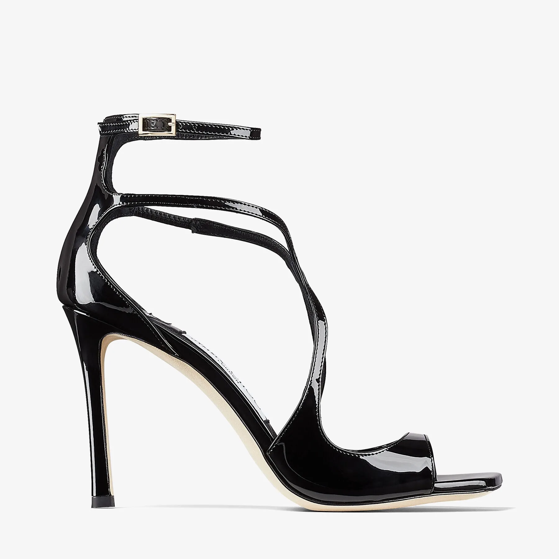 Alternative view of Jimmy Choo Azia 95 Black AZIA95PAT