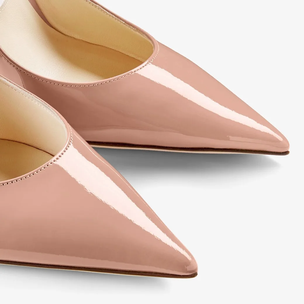 Jimmy Choo Bing 100 Ballet Pink BING100PAT - Image 3