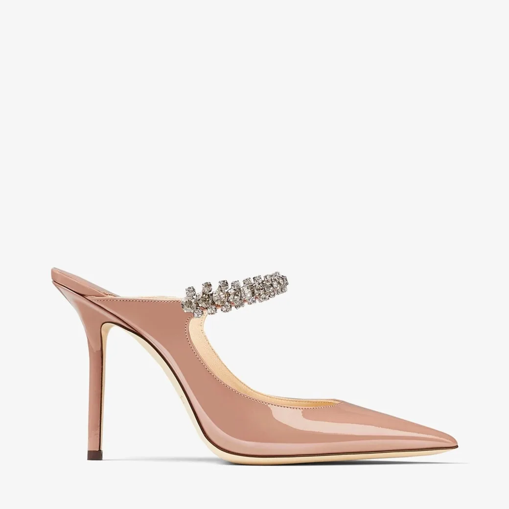 Alternative view of Jimmy Choo Bing 100 Ballet Pink BING100PAT