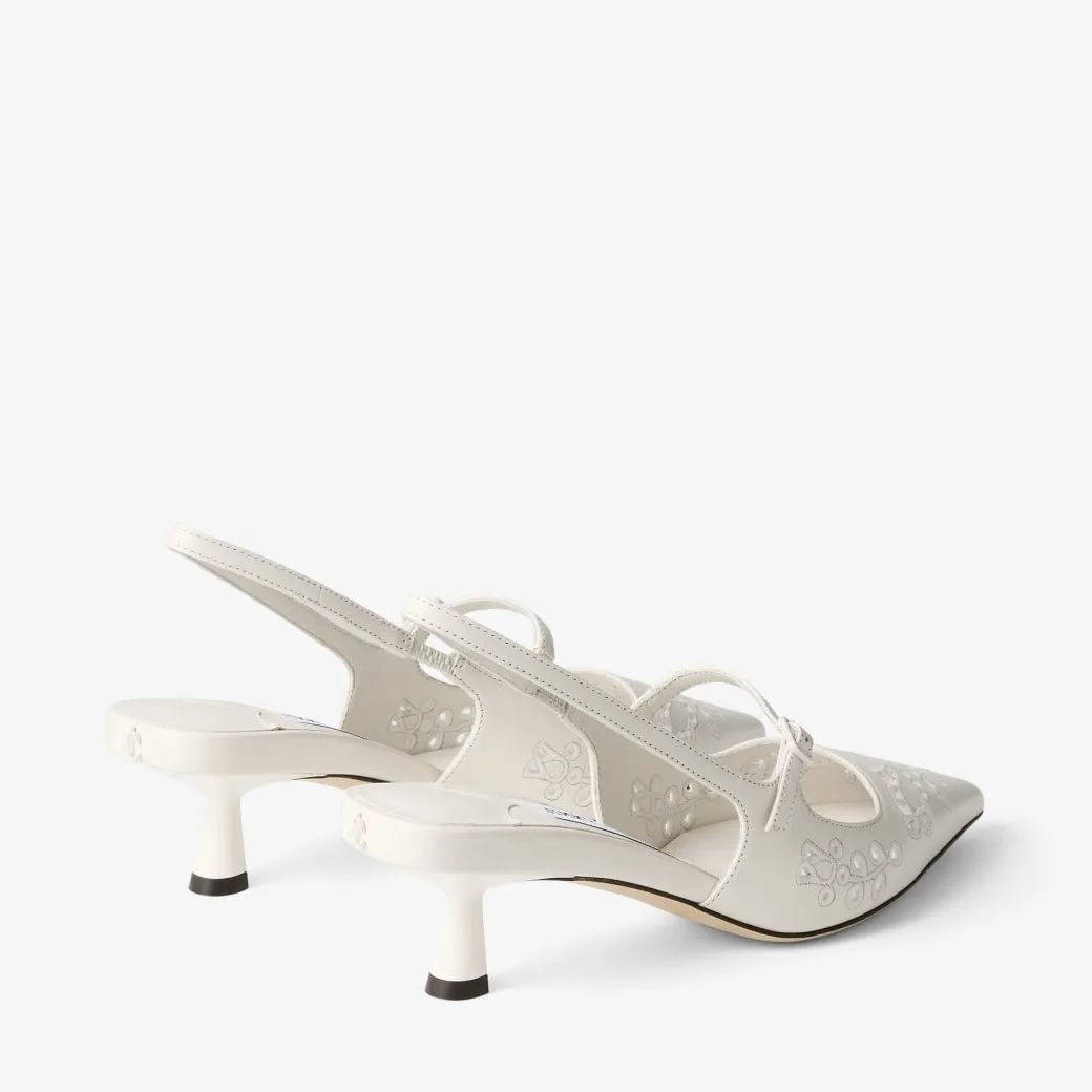 Jimmy Choo Didi 45 Denim Pumps Blue Haze DIDI45DXY - Image 4