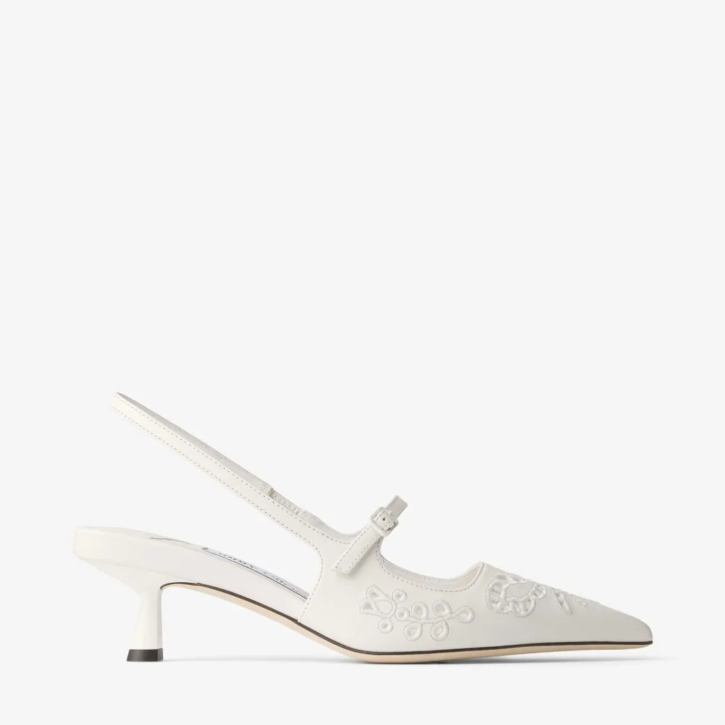 Jimmy Choo Didi 45 Denim Pumps Blue Haze DIDI45DXY - Image 3