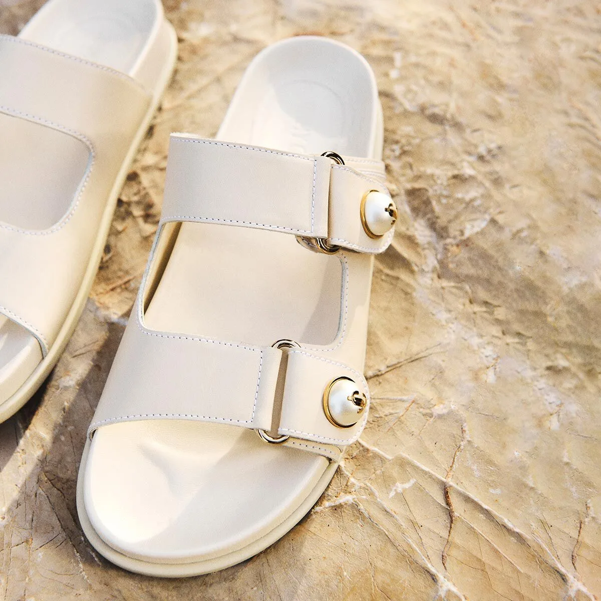 Alternative view of Jimmy Choo Fayence Sandal Latte FAYENCESANDALSQM