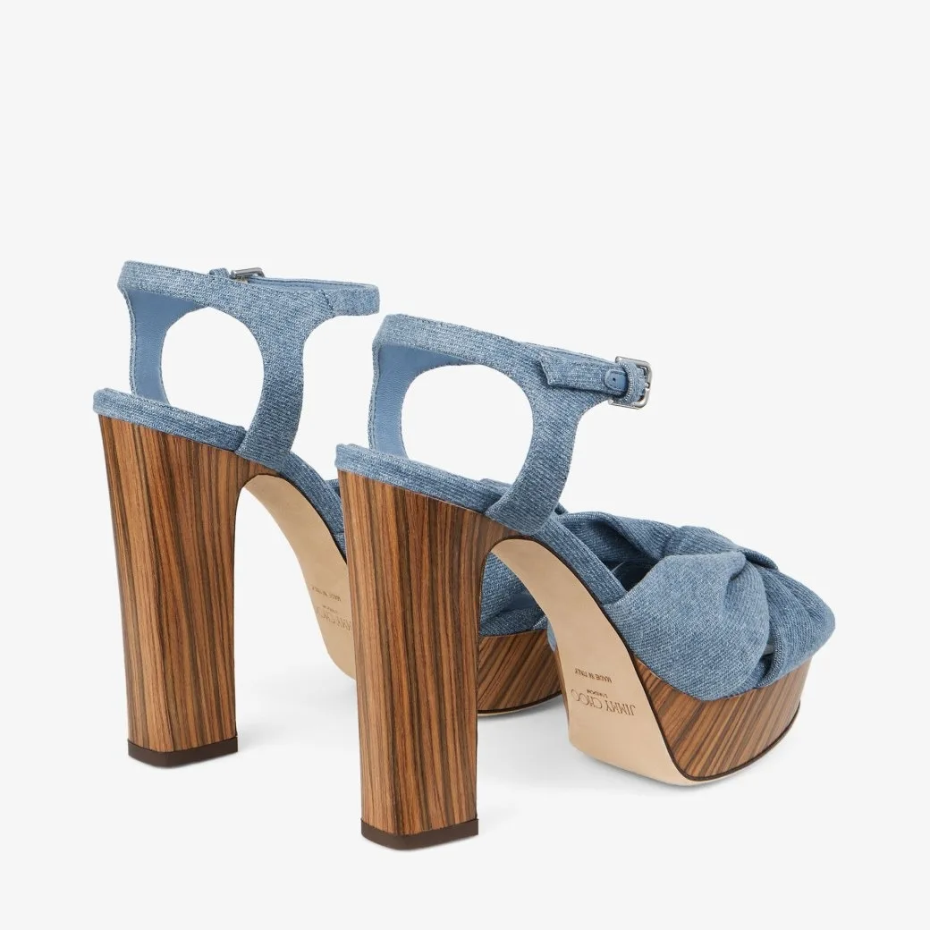 Jimmy Choo Heloise 120 Blue Haze HELOISE120RYF - Image 3