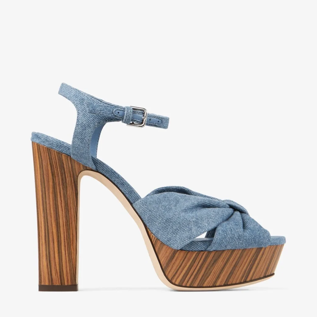 Jimmy Choo Heloise 120 Blue Haze HELOISE120RYF - Image 2
