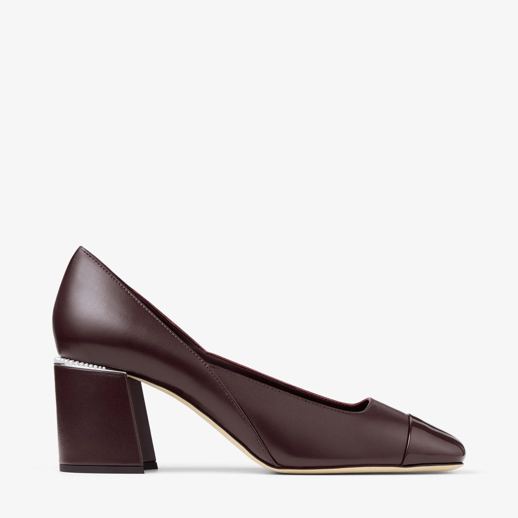 Alternative view of Jimmy Choo Jenson 65 Pumps Deep Merlot JENSON65PTZ