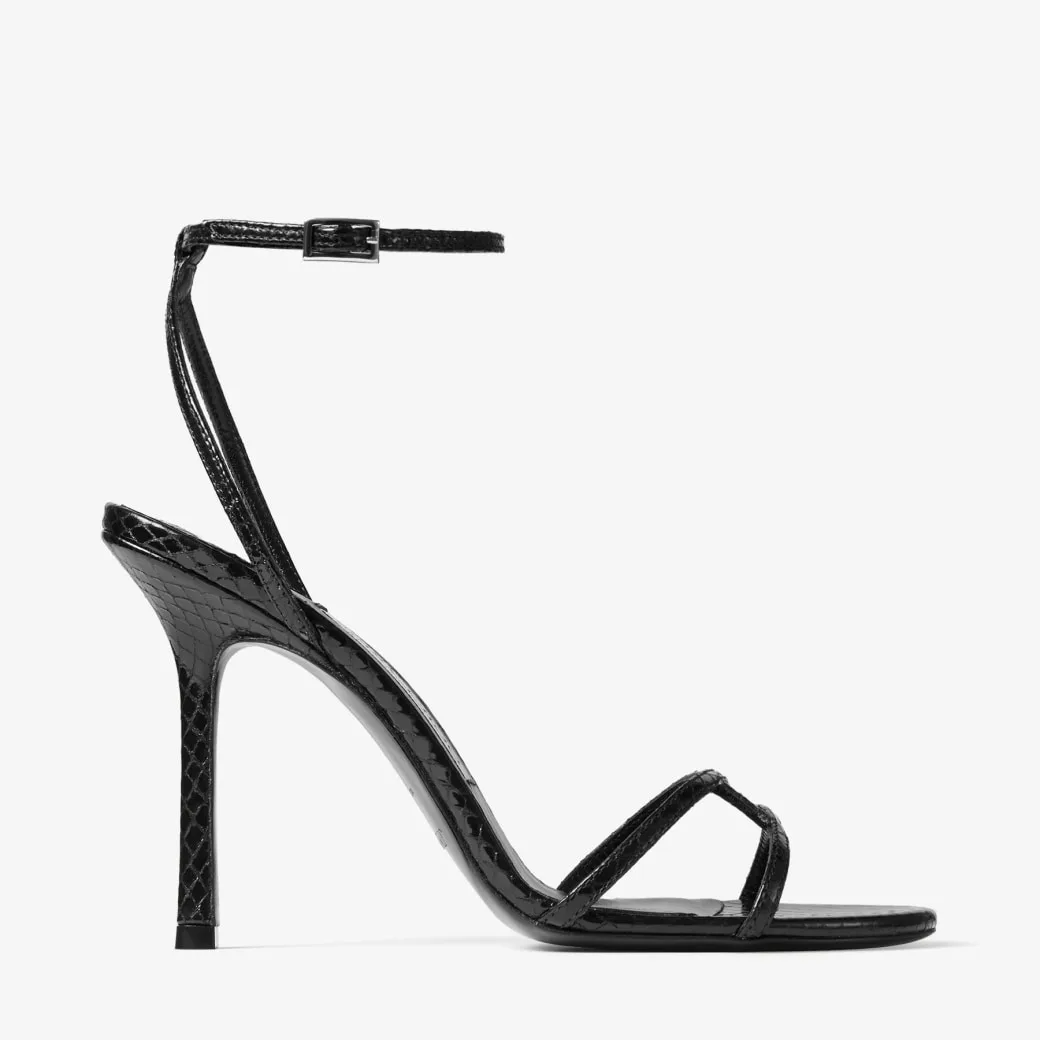 Jimmy Choo Leo 100 Black 1998LEO100WAP - Image 3