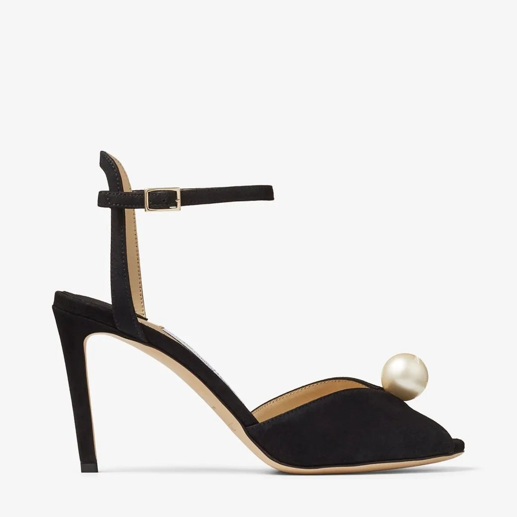 Alternative view of Jimmy Choo Sacora 85 Black SACORA85AOB