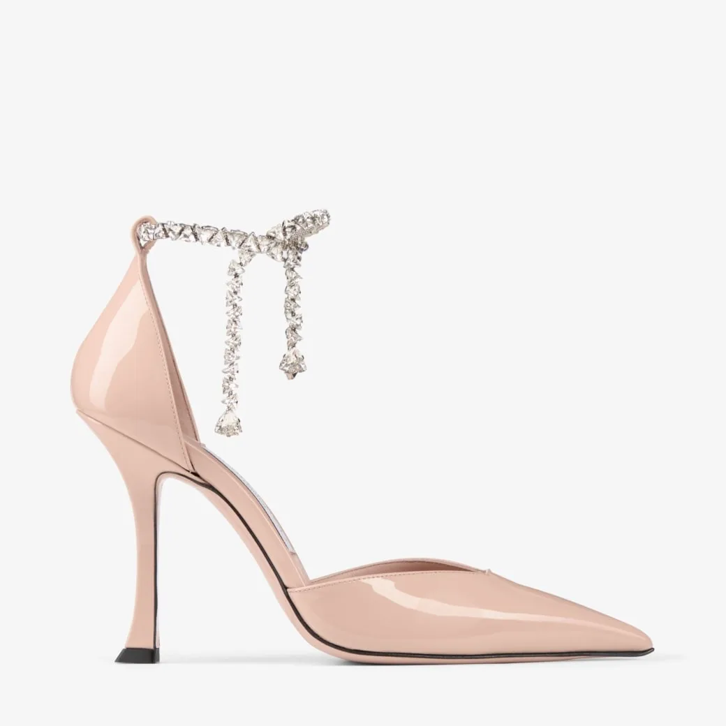 Alternative view of Jimmy Choo Stevie 100 Pumps Macaron STEVIE100PAT