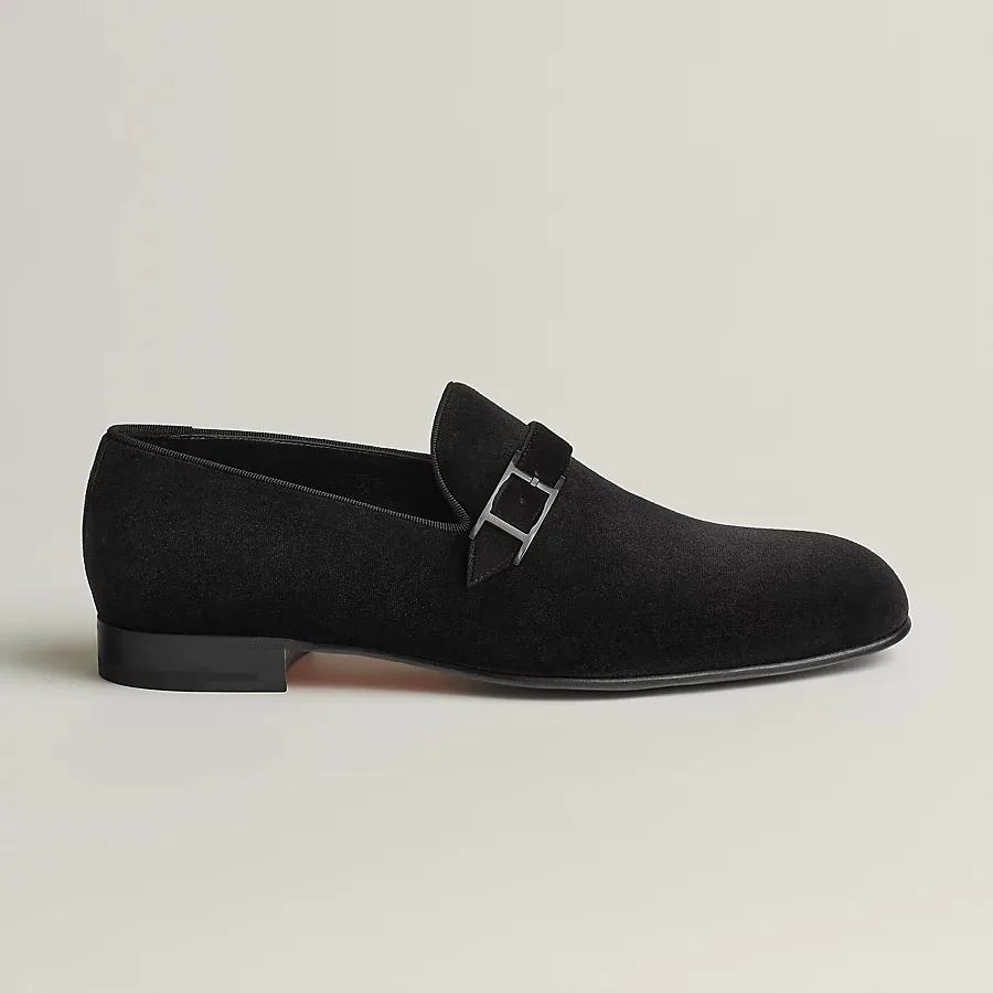 Alternative view of Hermes Jules Loafers Black