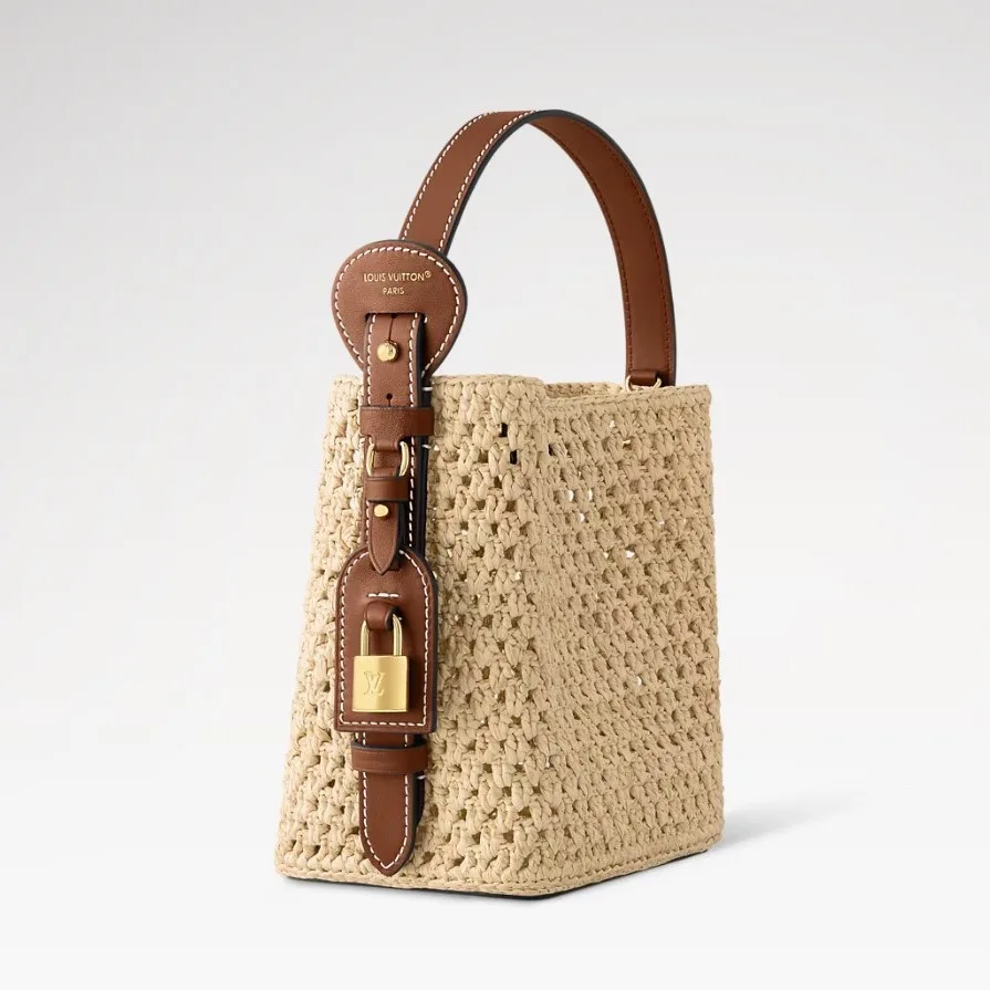 Louis Vuitton All In BB Bucket Bag / Brown Gold Hardware - Image 4
